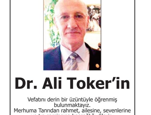 Başsağlığı (Dr. Ali Toker)